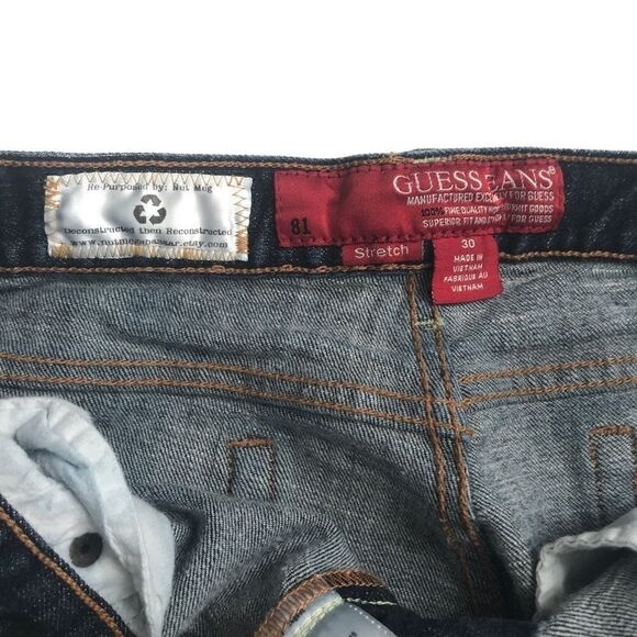 Guess Jeans Reconstructed Denim Skirt - Picture 8 of 10